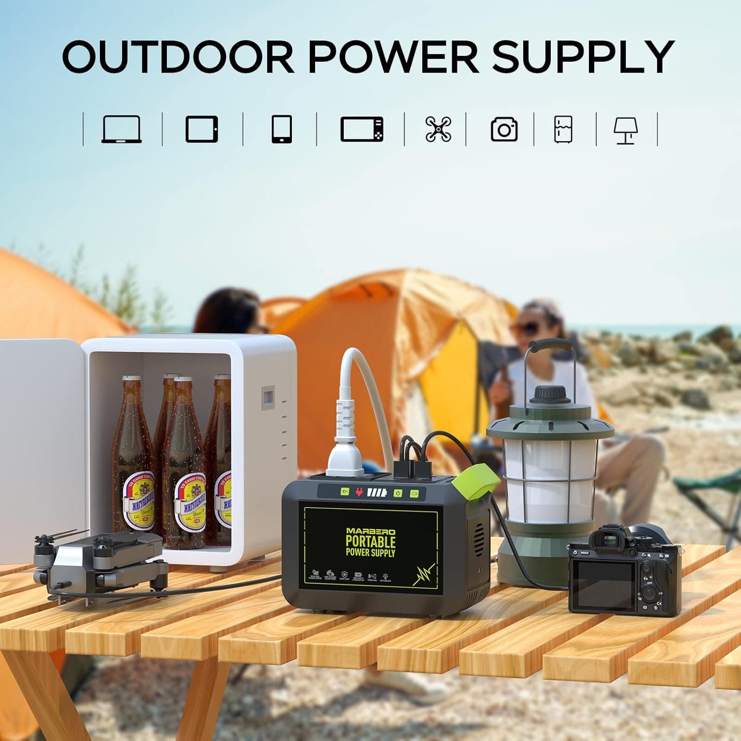 MARBERO 88Wh Portable Power Station with AC Outlet - image 4