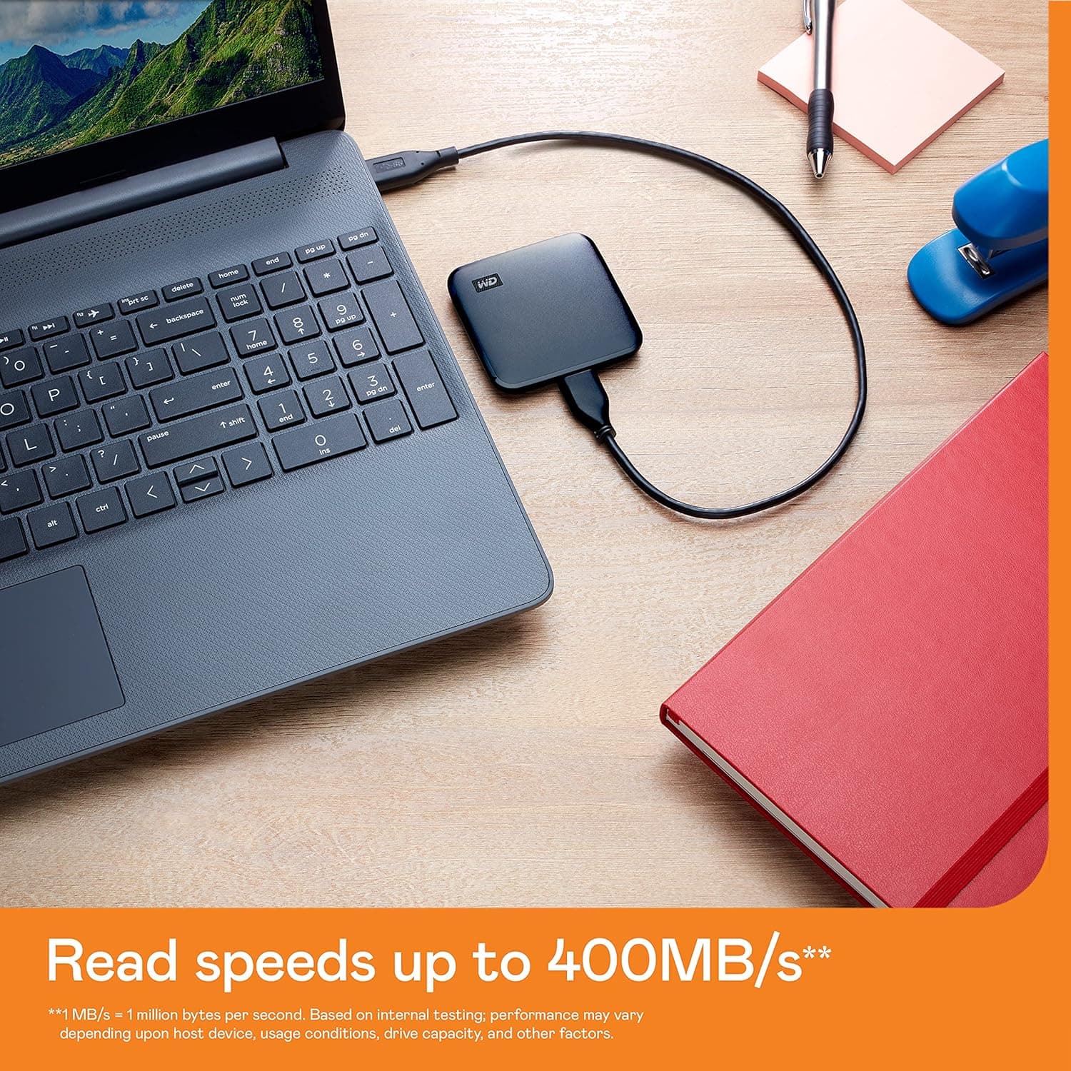 WD 1TB Elements SE Portable SSD - Fast & Reliable Storage - image 5