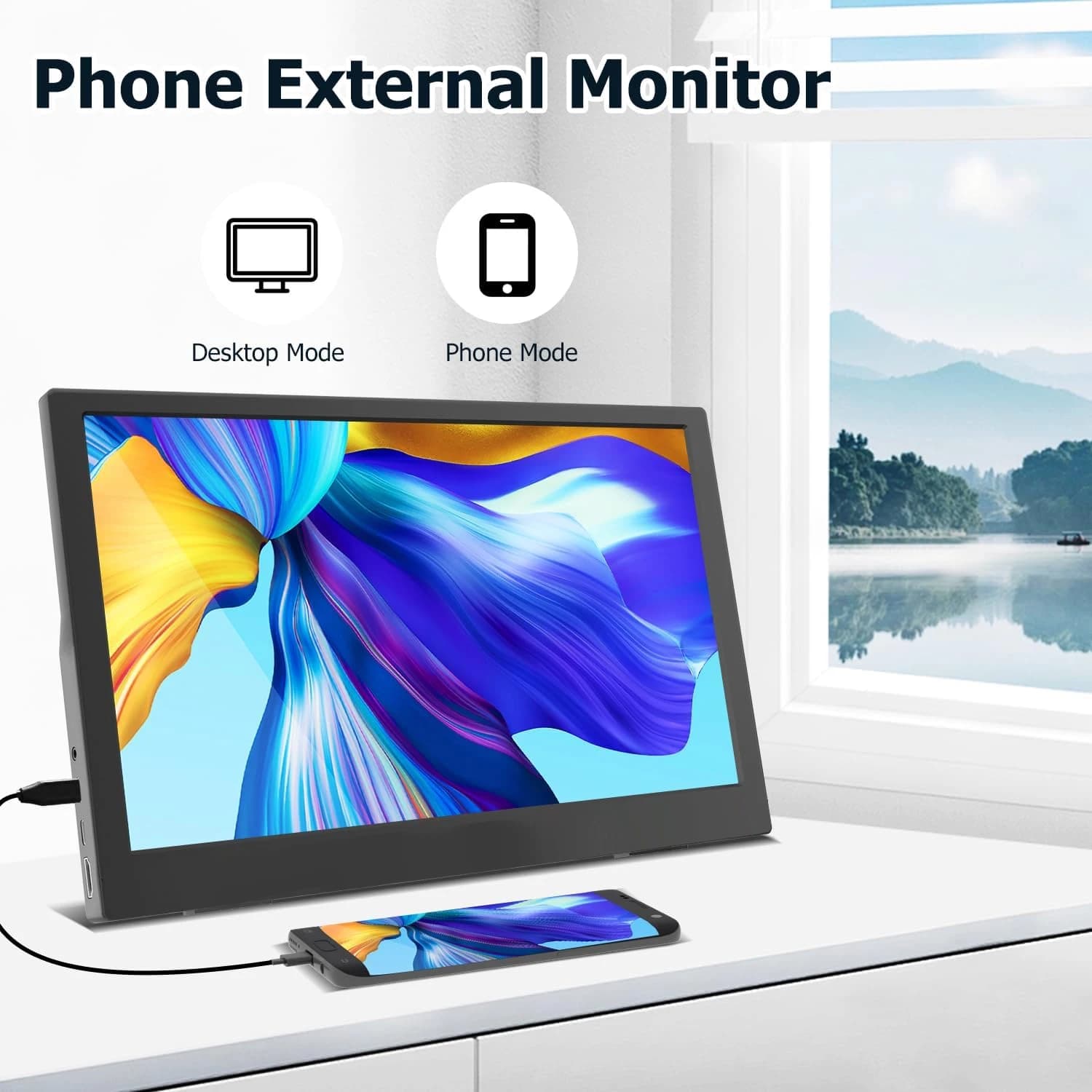 Portable HDMI-Compatible 11.6 Inch Monitor for Gaming - image 3