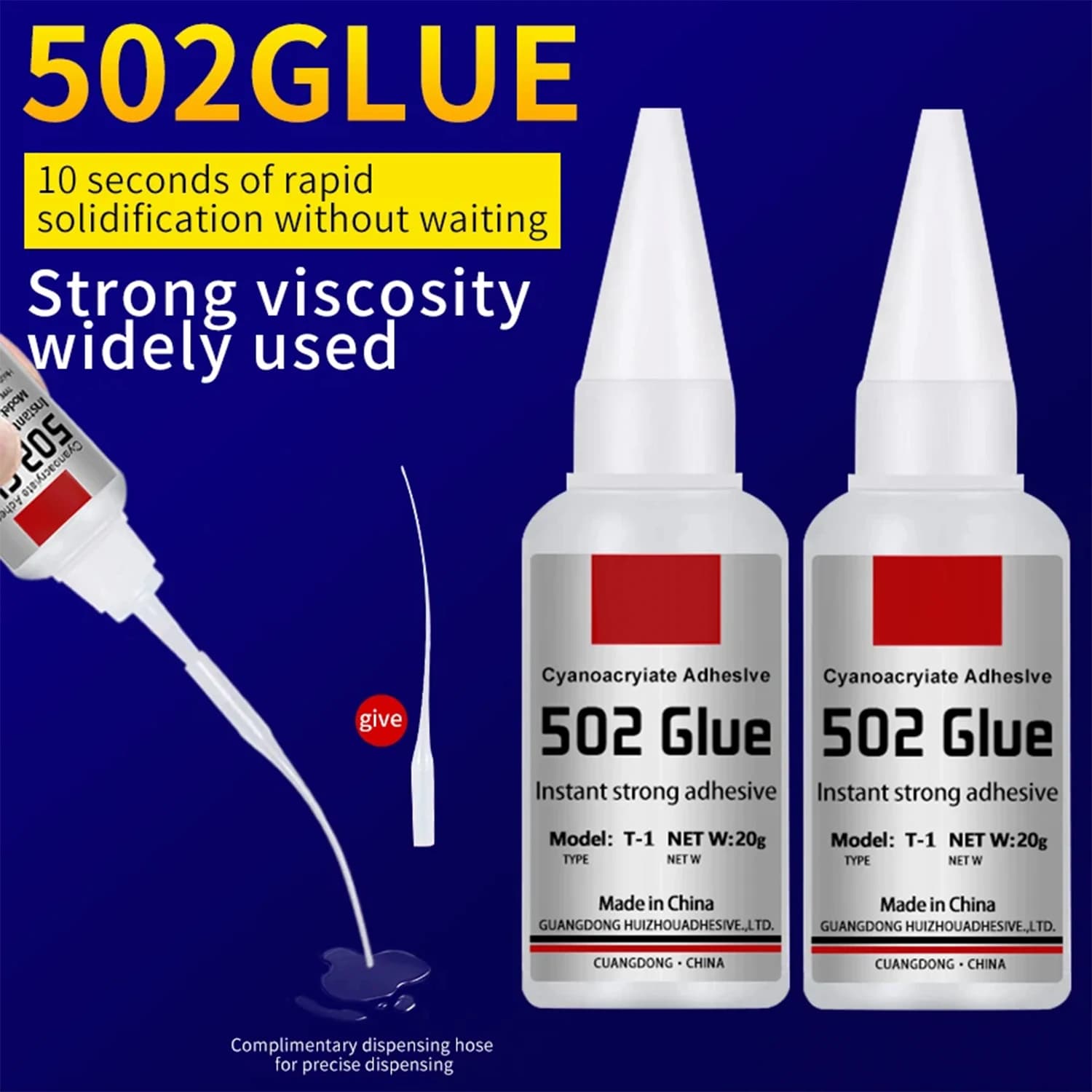 JXVX 502 Super Glue Instant Adhesive