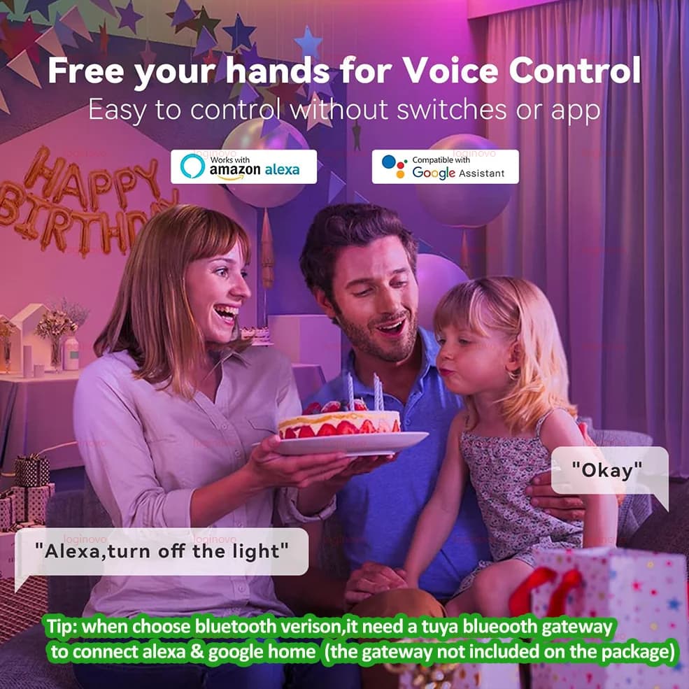 LED Light Bulb E27 RGB Dimmable for Smart Home - image 3