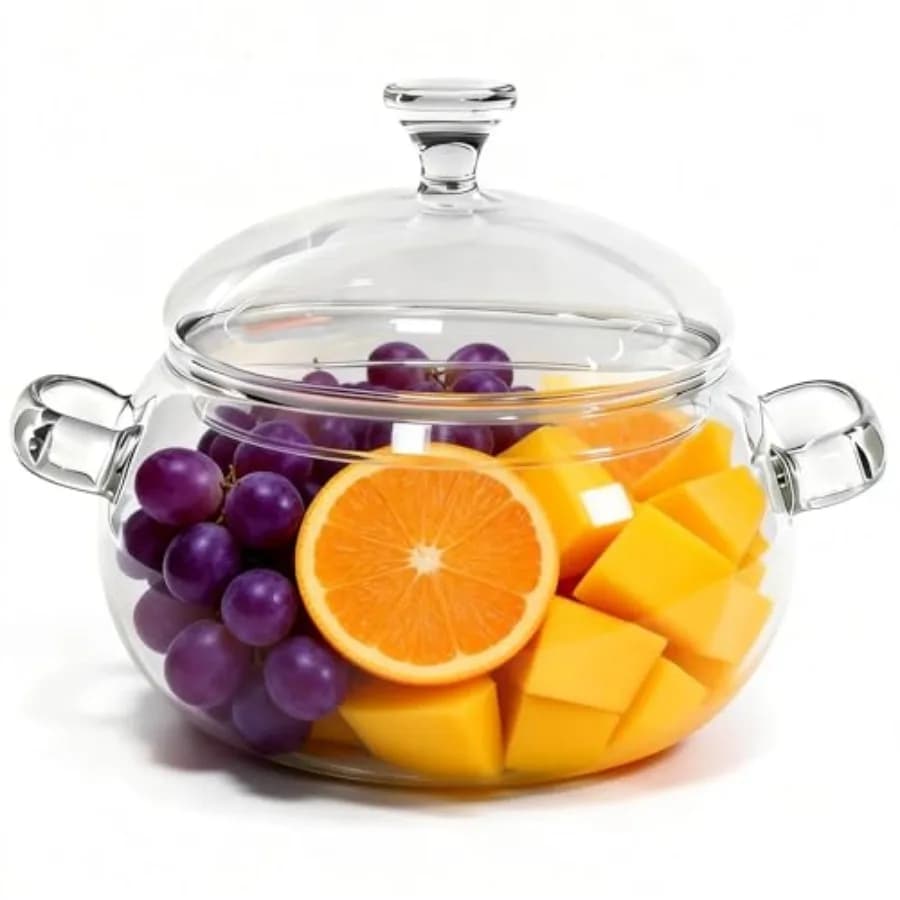 102oz Glass Simmer Pot for Cooking