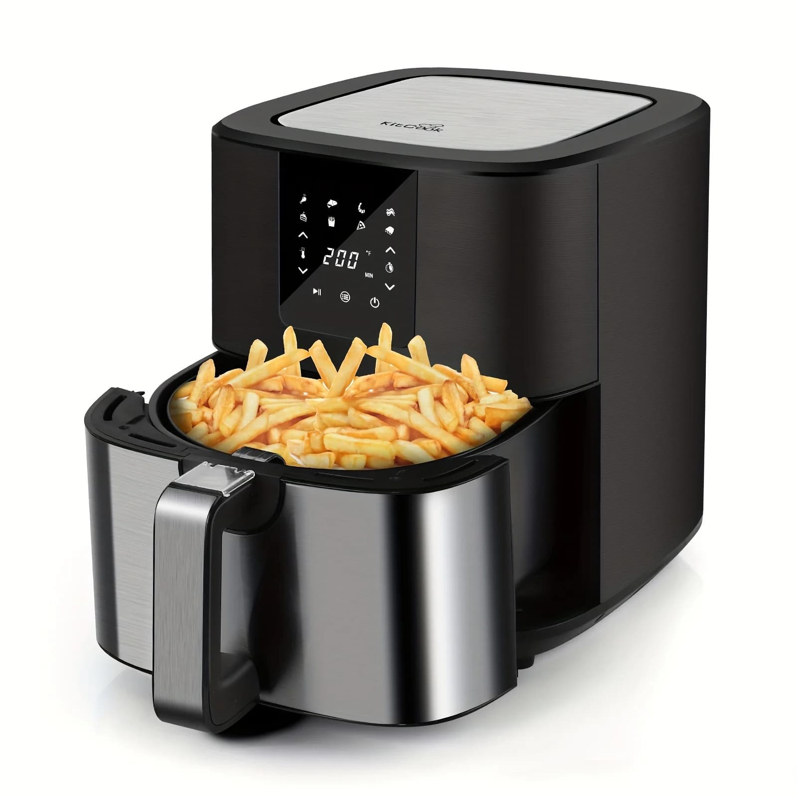 KitCook Large Air Fryer, 7QT AirFryer Cooker - image 2