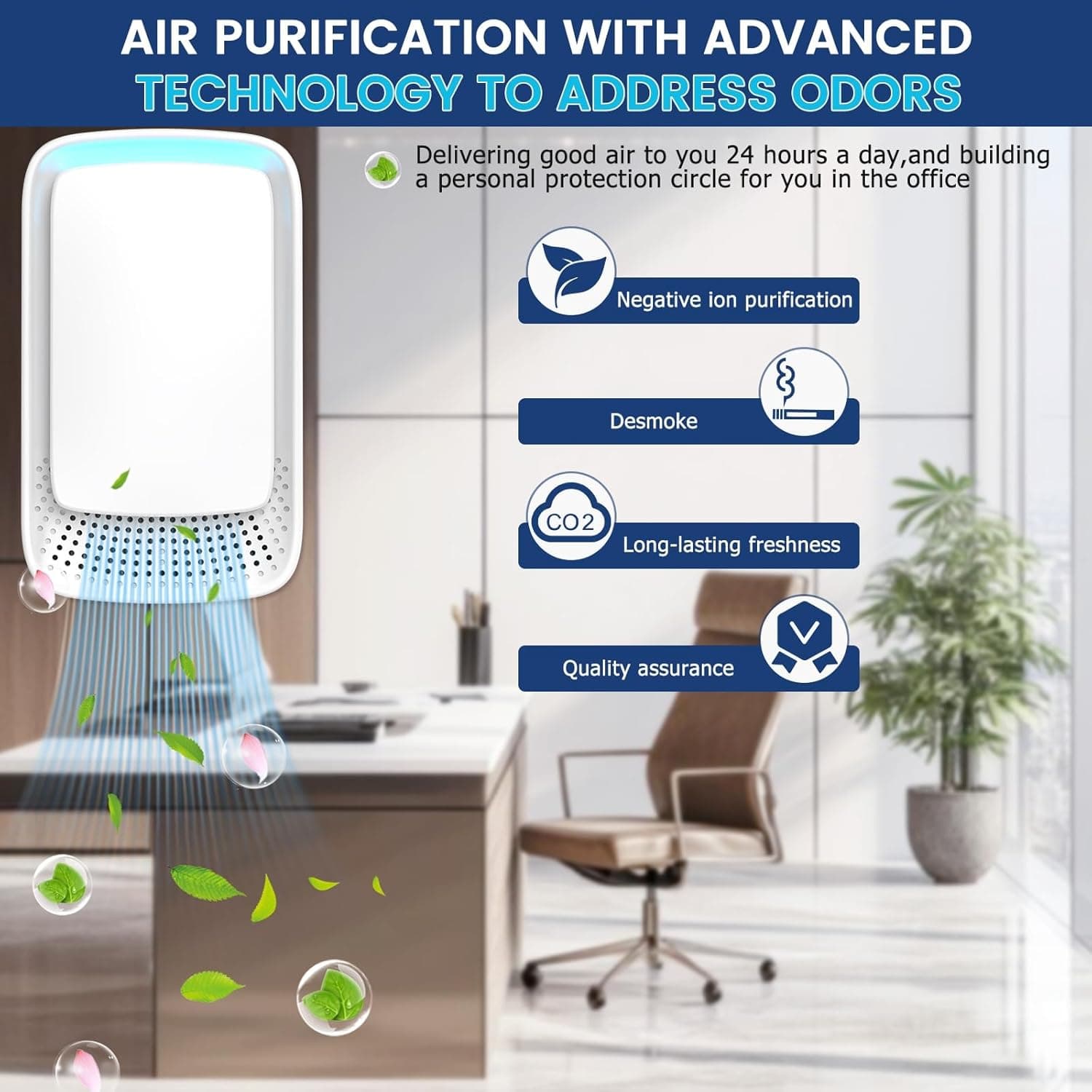 Yaindhi Plug-In Negative Ion Air Purifier (2-Pack) - image 3