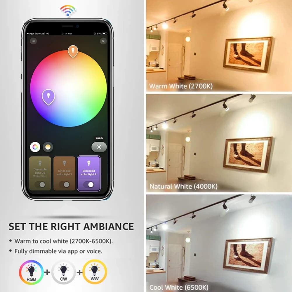 EWelink GU10 Smart Zigbee Wifi LED Light Bulbs - image 2
