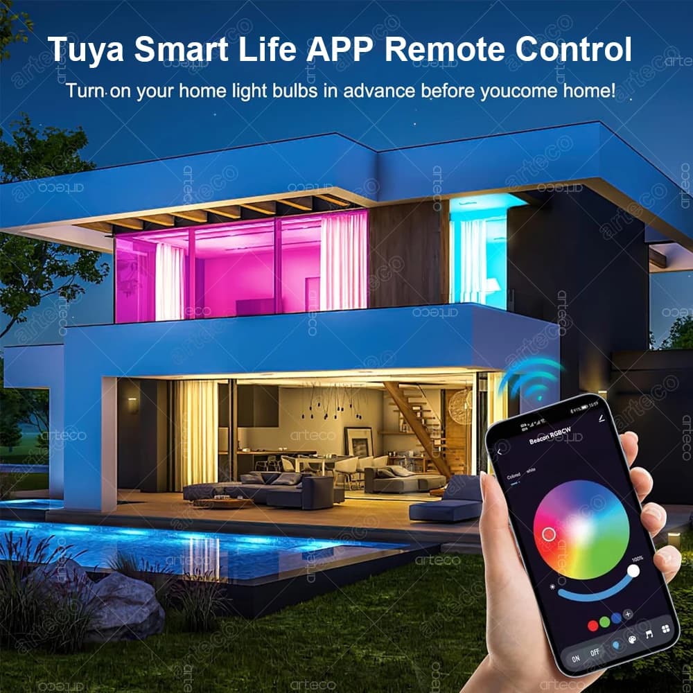 Tuya E27 GU10 E14 Smart LED Bulb - image 5