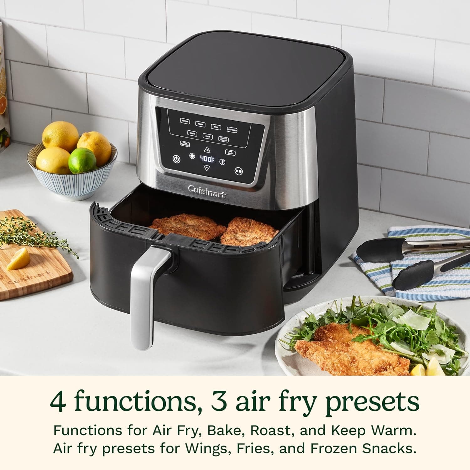 Cuisinart Air Fryer, Large 6-Quart Basket - image 3