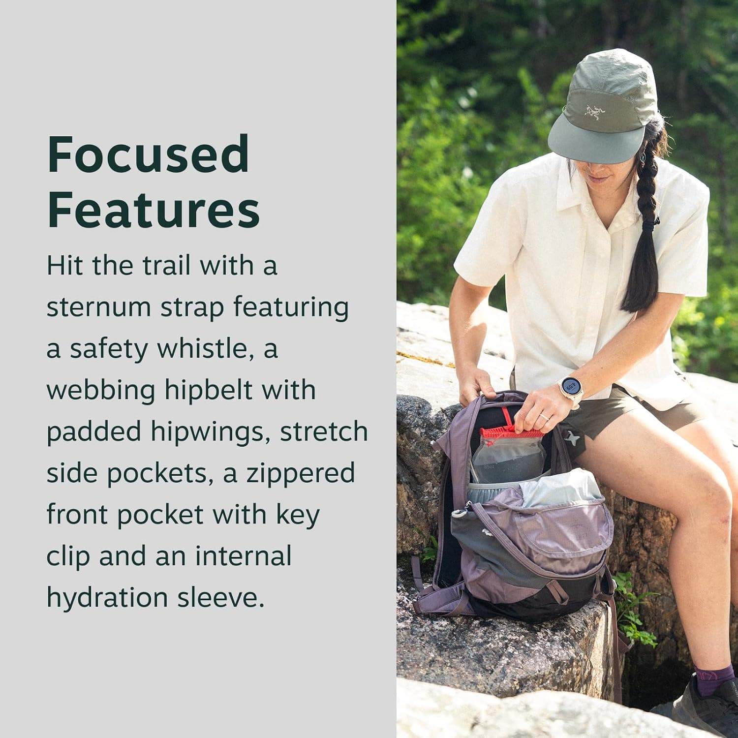Osprey Sportlite Hydration Hiking Backpack with Reservoir - image 3