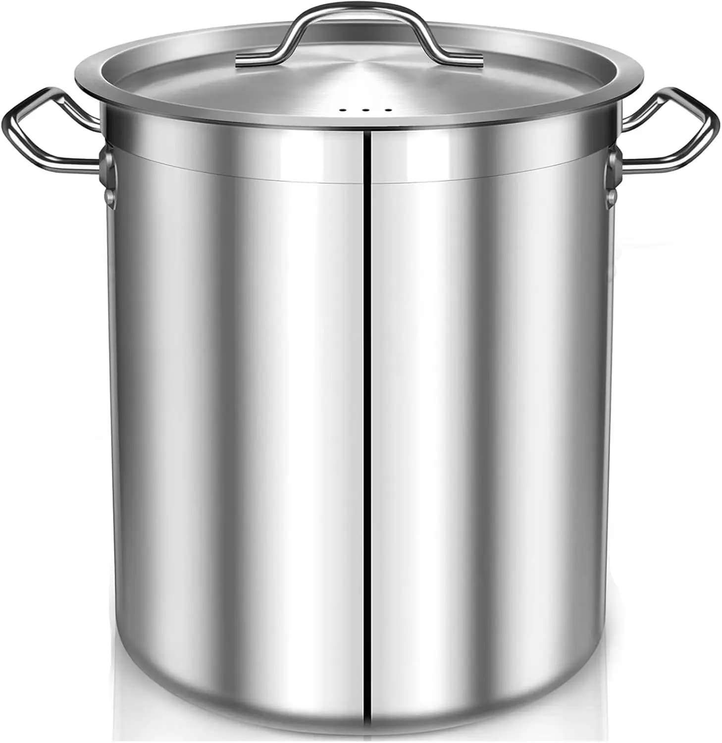 40 Quart Stainless Steel Stock Pot with Lid