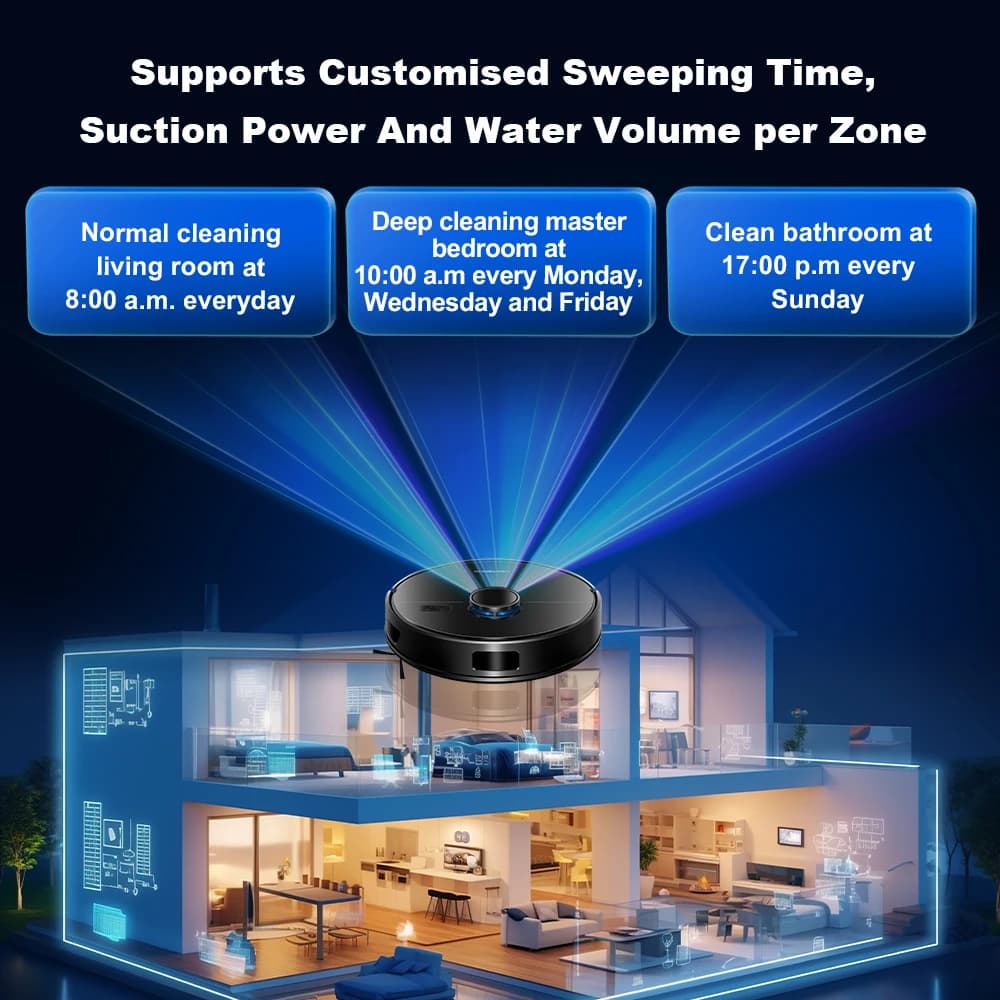 Liectroux M70 Pro Robot Vacuum Cleaner & Mop - image 2