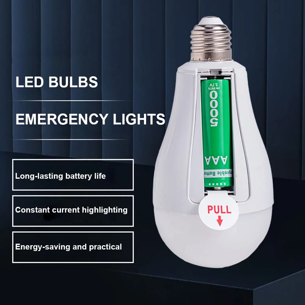 LED Bulb Light with Smart Charging Chip - image 3
