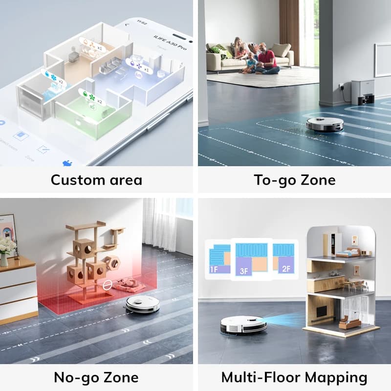 ILIFE A30 PRO Robot Vacuum and Mop Combo - image 5