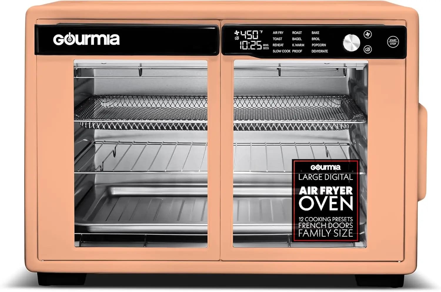 Large Capacity French Door Air Fryer Oven