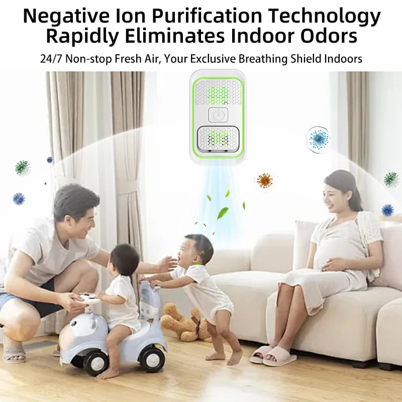 Mini Anion Air Purifier - Negative Ion Generator - image 5