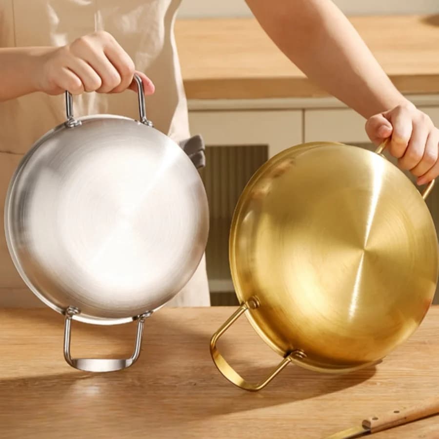 Instant Noodle Pot Stainless Steel Soup Pot