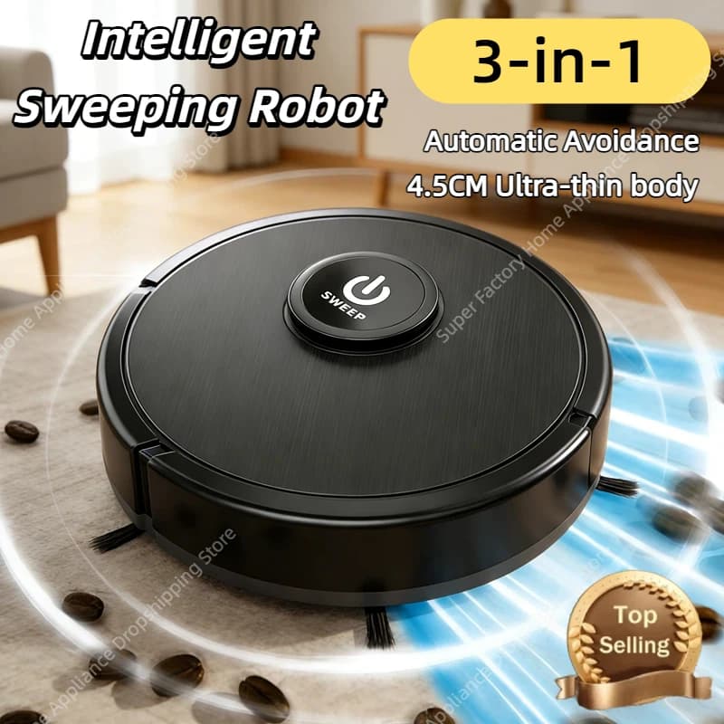 3-in-1 Intelligent Robot Vacuum Cleaner