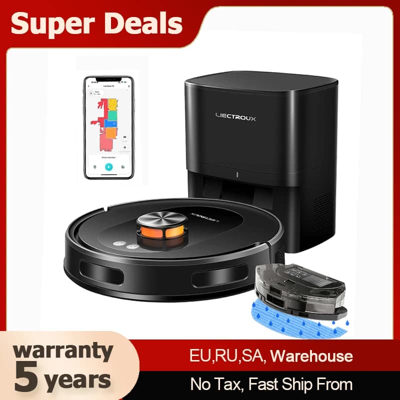 Liectroux T9 Robot Vacuum Cleaner Mop - image 2