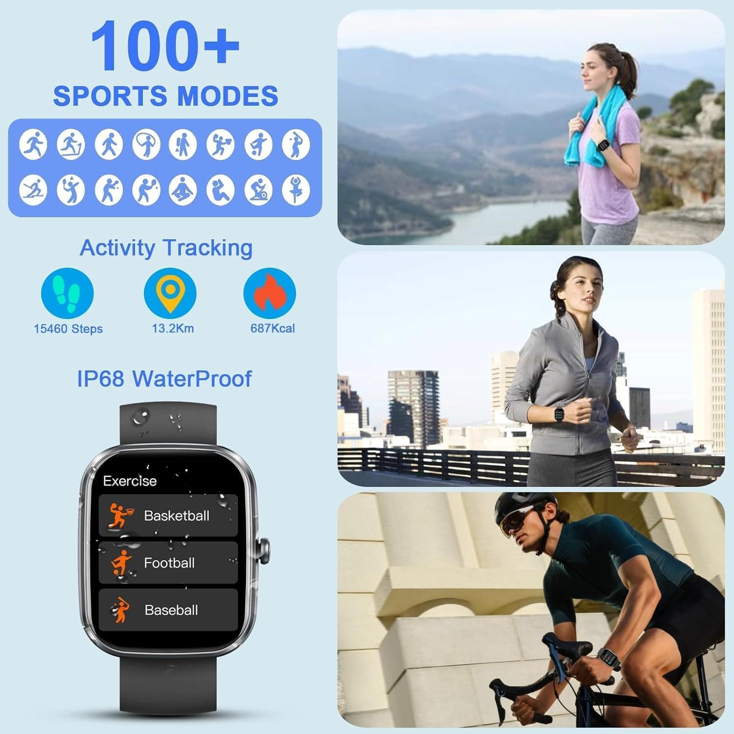 Versatile Smartwatch for Calls and Fitness Tracking - image 5