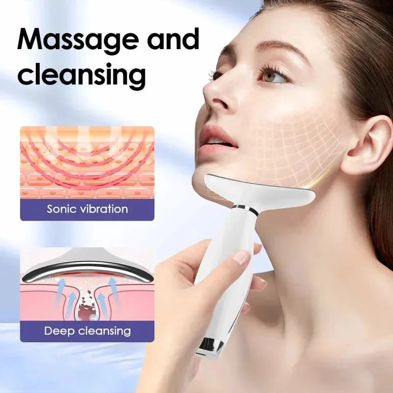Portable 7 Colors LED Light Therapy Massager - image 3