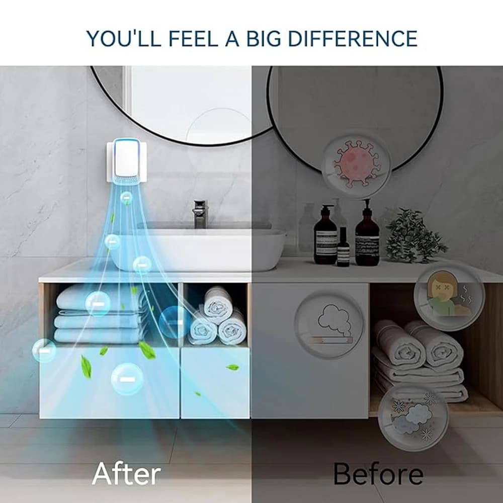 Portable Mini Air Purifier - Freshener Deodorizer - image 5