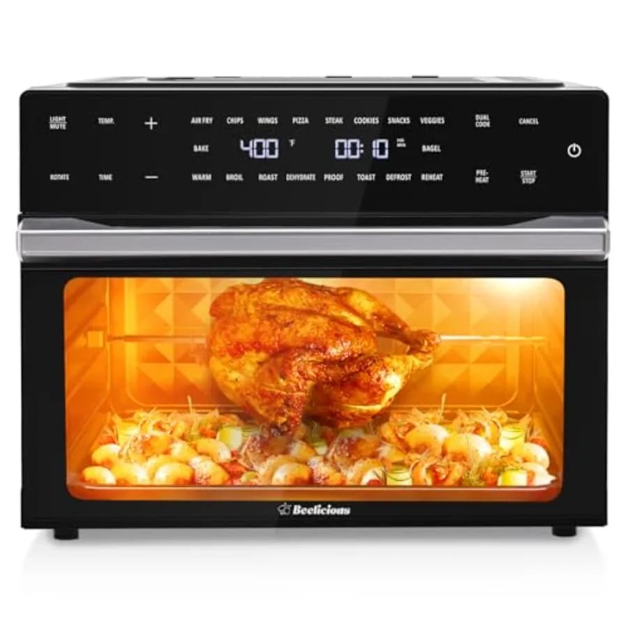 Extra Large 32QT Air Fryer with Multi-Functional Combo
