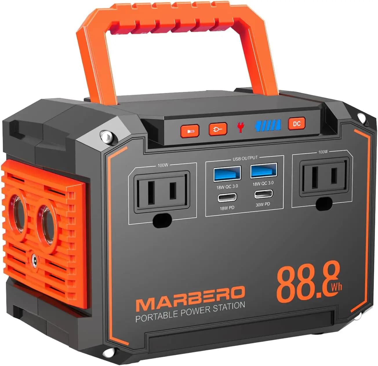 Portable Power Station 88.8Wh with 150W AC Output