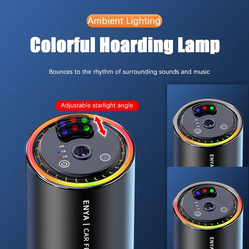 RGB Car Air Freshener Aroma Diffuser - image 4