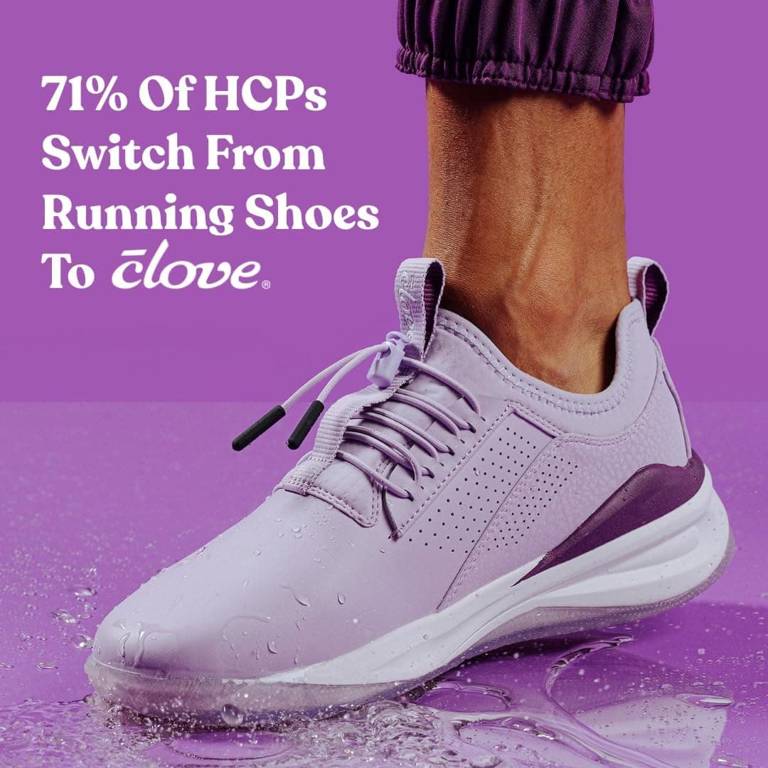 clove Forte fluid-resistant no-tie work sneakers for shifts - image 4