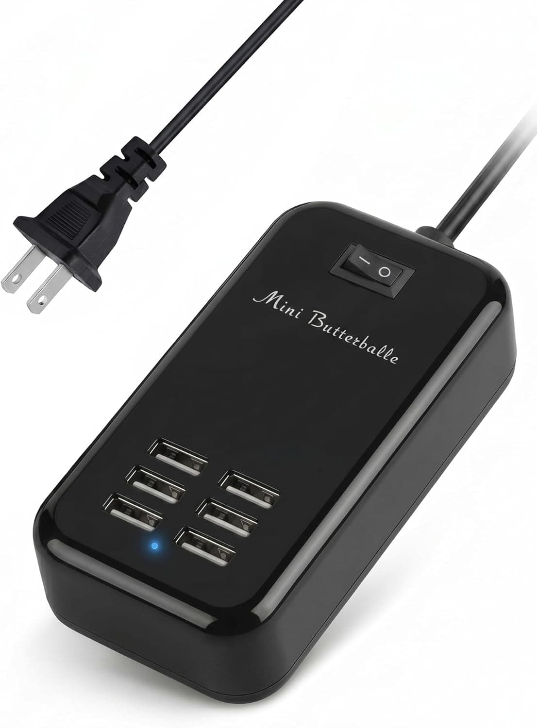 Mini Butterballe 6-Port USB Desktop Charging Station