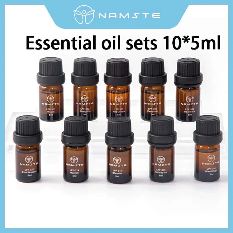 NAMSTE Hotel Perfume Essential Oil Samples Set