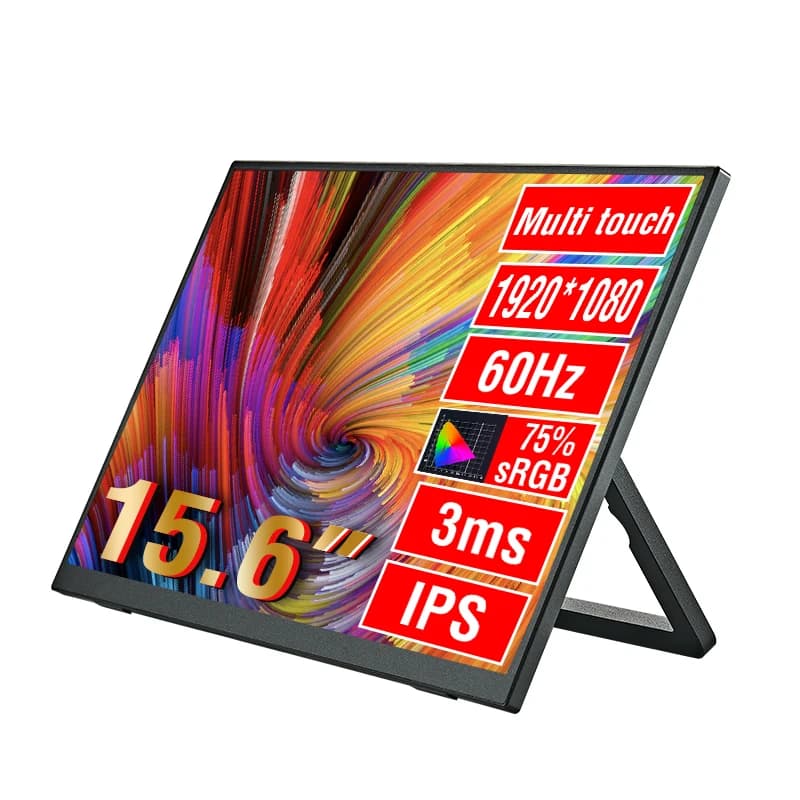 Anmite Portable 15.6-Inch Touch Monitor for Gaming
