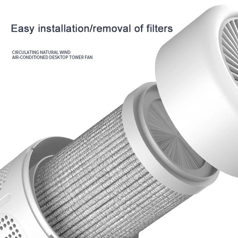 TINSOL Mini Air Purifier with HEPA Filter - image 5