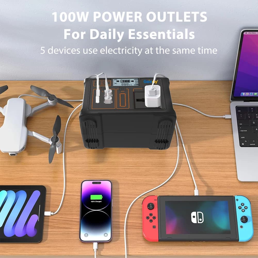 Gaiaray Portable Power Station Power Bank for Camping - image 3