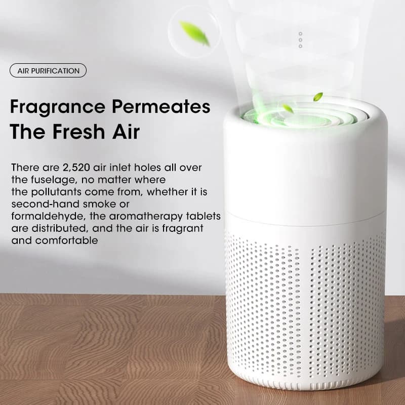 Mini Desktop Air Purifier Portable Air Cleaner - image 3
