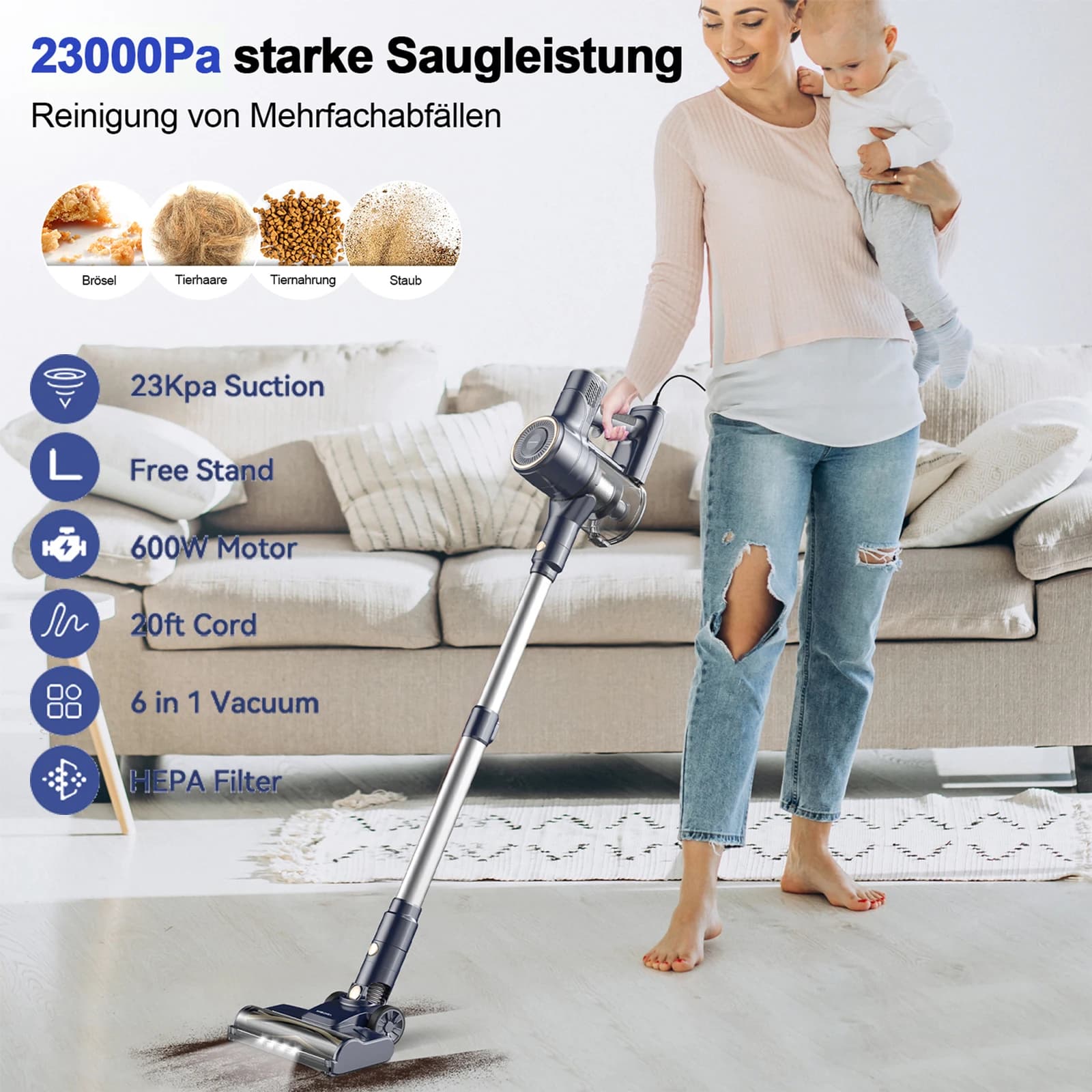 I8 Corded Vacuum Cleaner - image 2