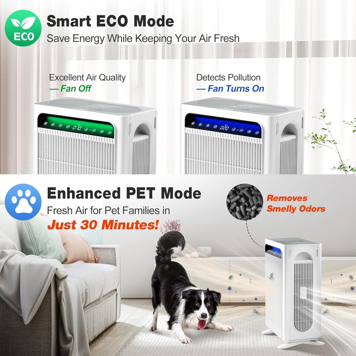 KNKA HEPA Air Purifier for Large Rooms - image 4