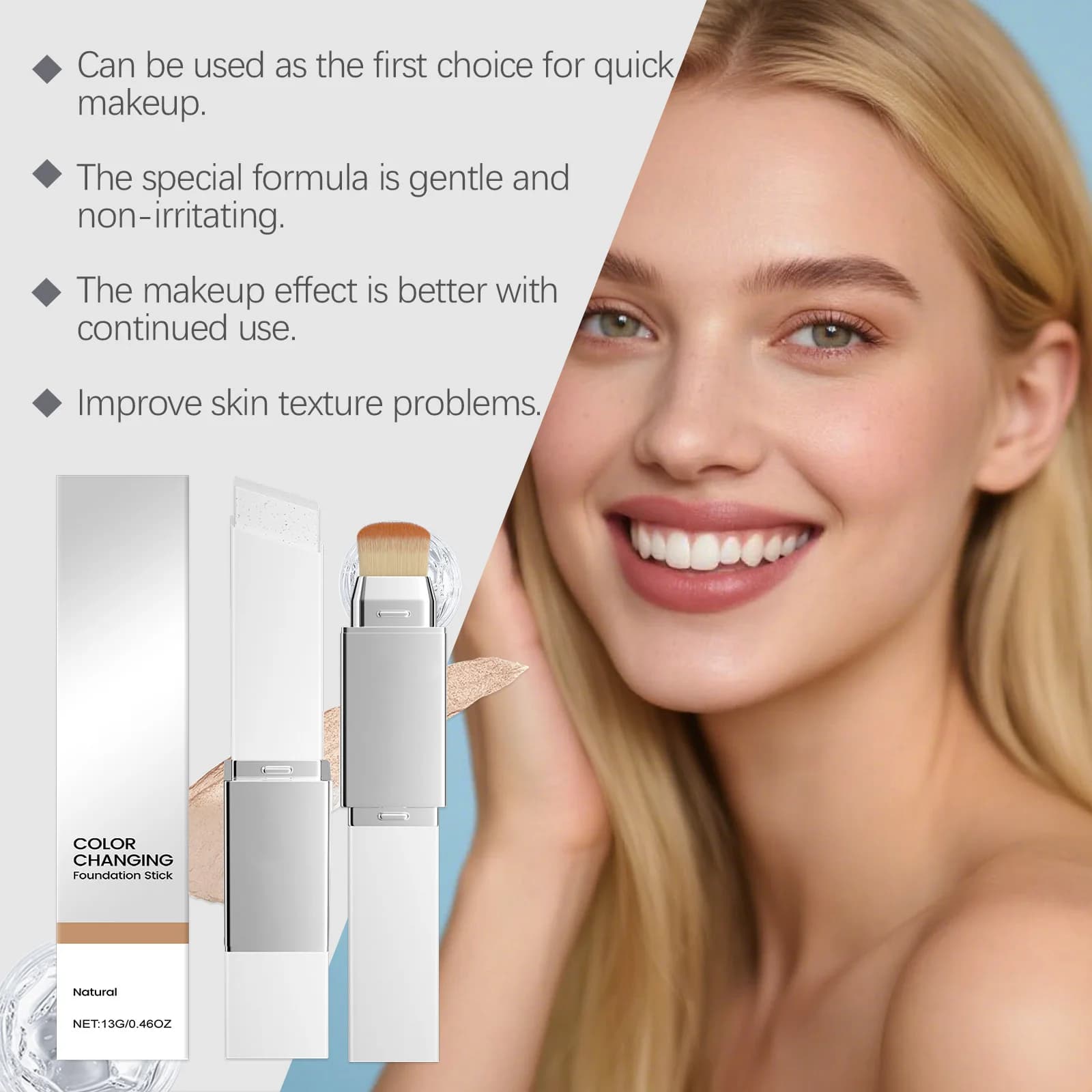 Color-changing Makeup Foundation Stick - image 4