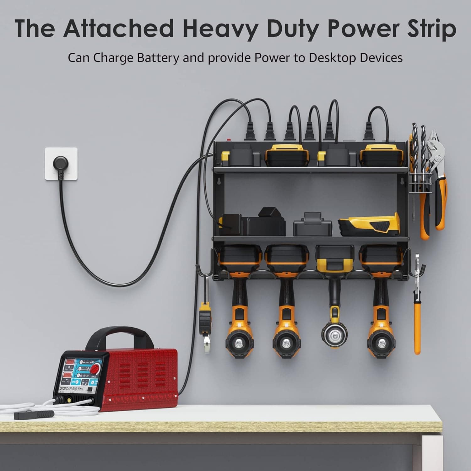 CCCEI Modular Power Tool Organizer and Charging Station - image 4