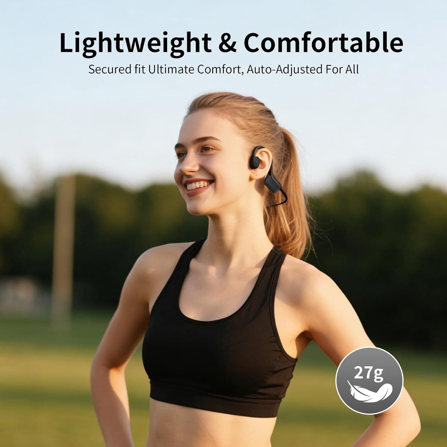 Vulxovt Bone Conduction Sports Headphones for Workouts - image 3