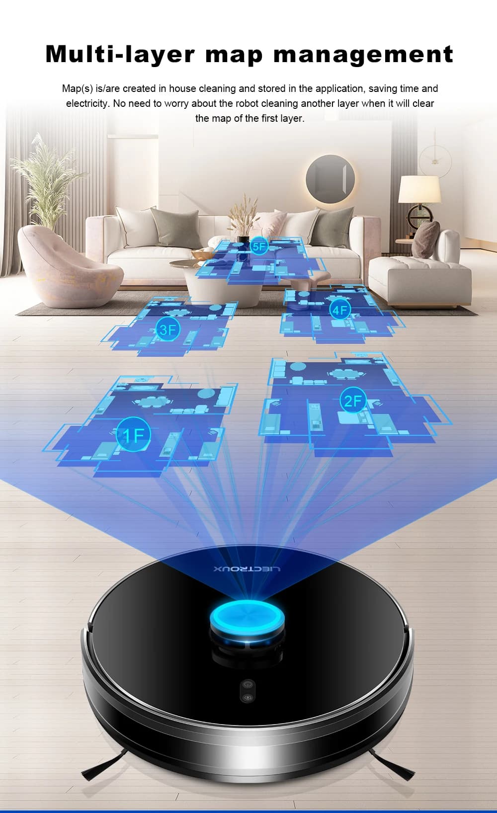 Liectroux LILIN X6 Robot Vacuum Cleaner