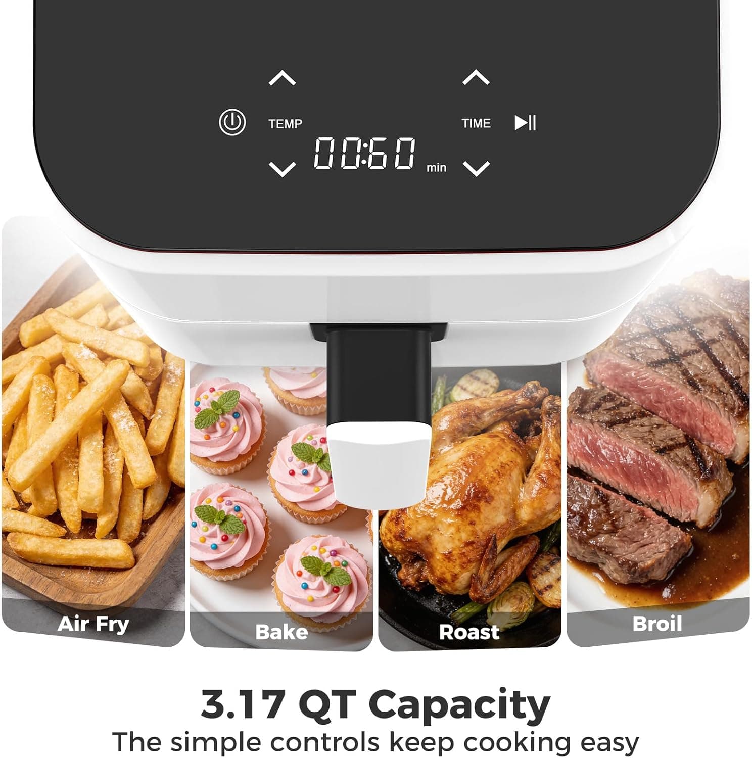 OLIXIS 3QT Air Fryer - image 4