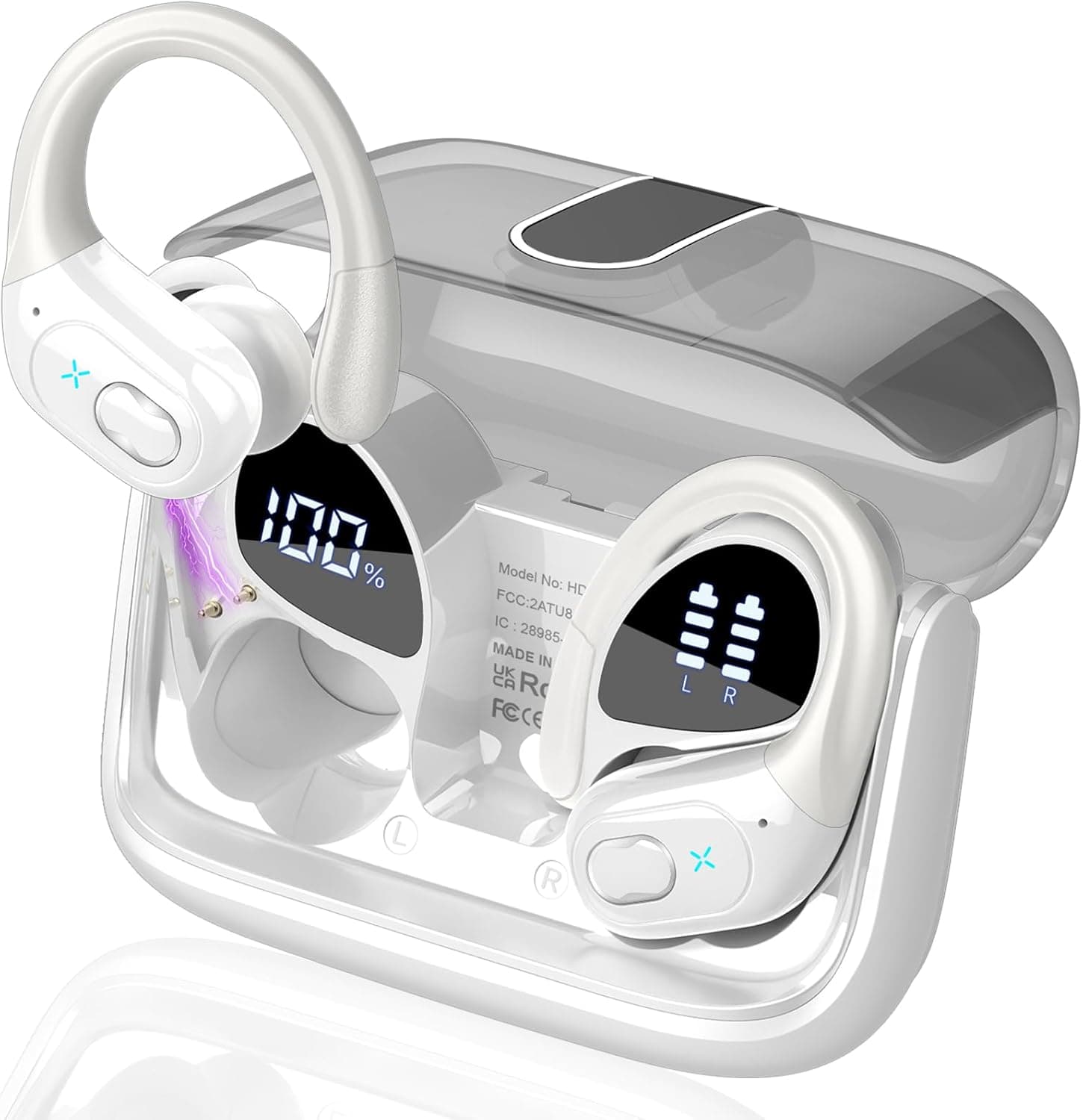 Aptkdoe Wireless Earbuds - 75 Hours Playtime & Noise Cancelling