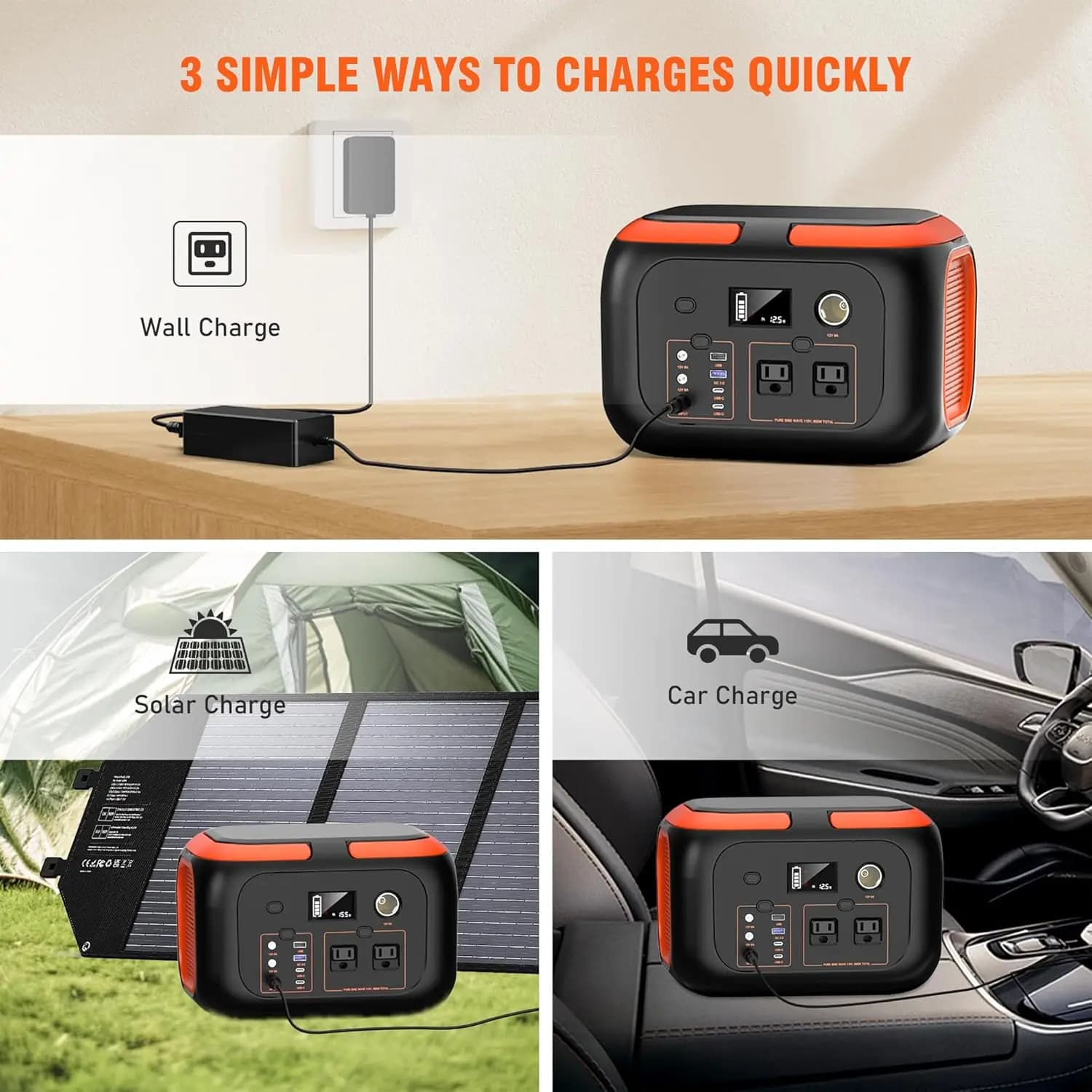 Portable Power Station for Camping and Travel - image 4