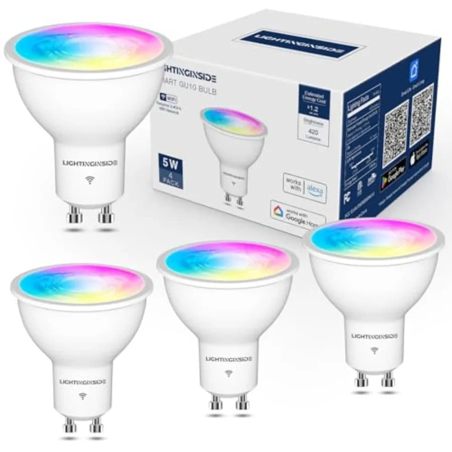 GU10 Smart Light Bulbs 5W Bluetooth