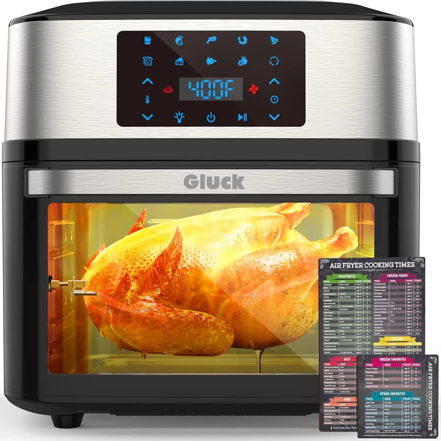 Large 20 QT Air Fryer Oven Combo with Window