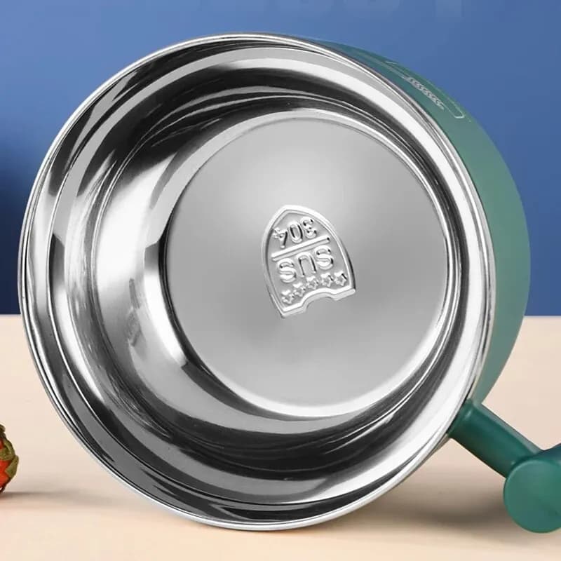 Stainless Steel Bowl With Lid for Instant Noodles - image 4