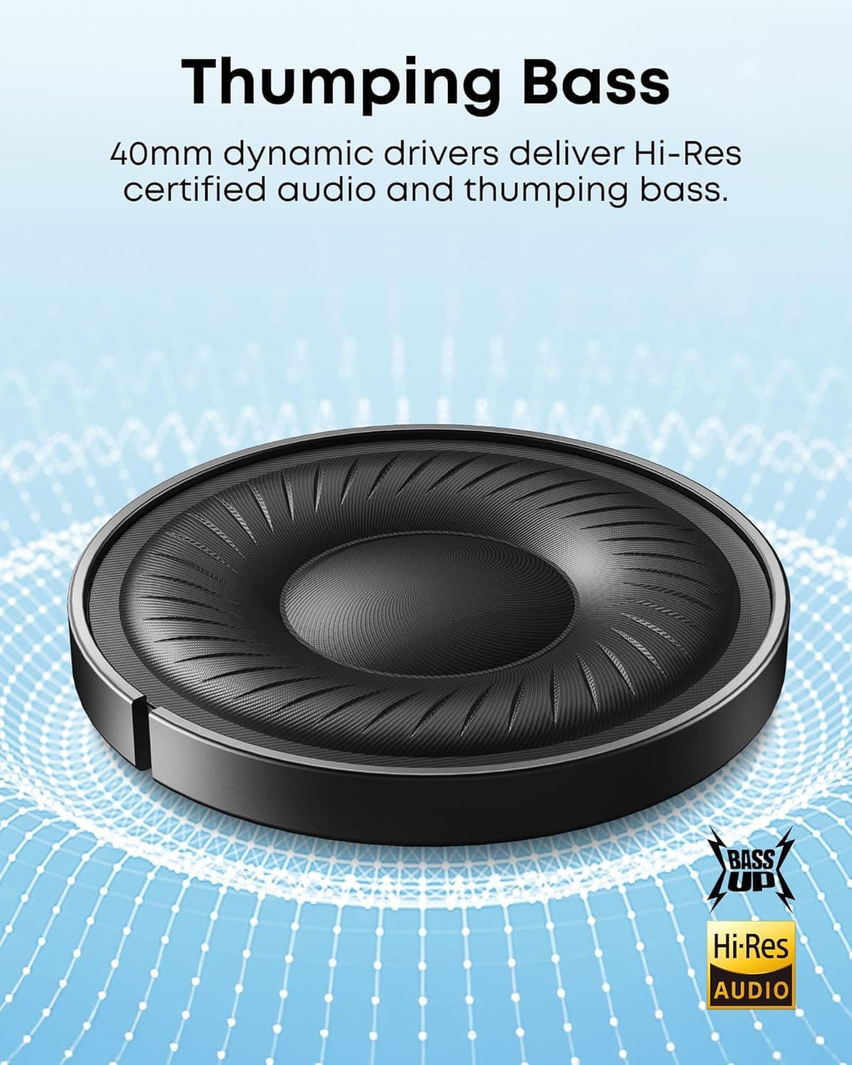 Soundcore by Anker Q20i Wireless Over-Ear Headphones - image 3