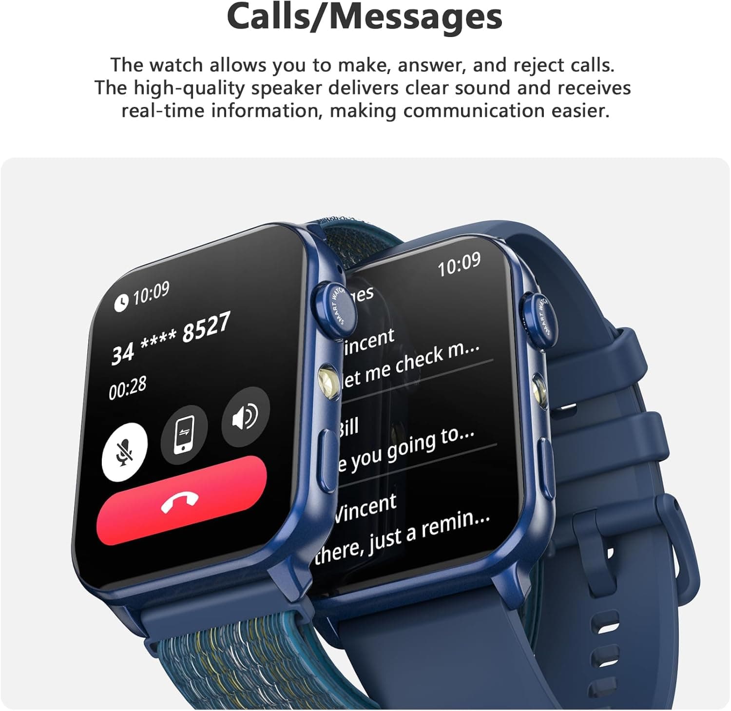 Blackview 1.91-Inch Fitness Smart Watch with Built-in Flashlight - image 5