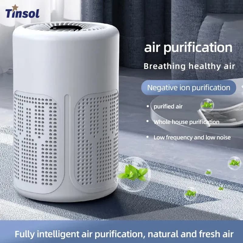TINSOL Mini Air Purifier with HEPA Filter - image 2