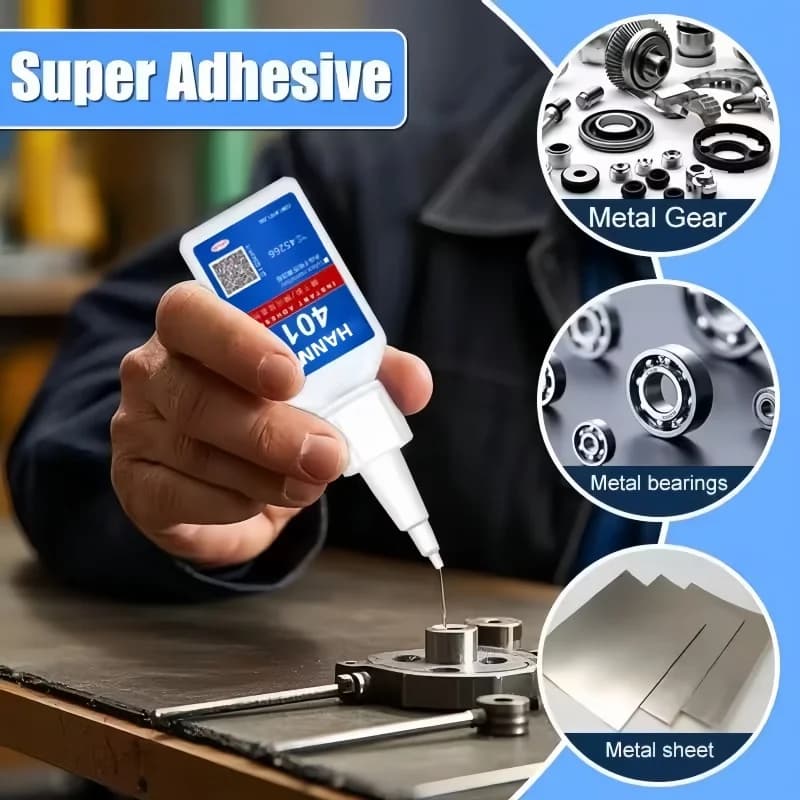 401 Super Cyanoacrylate Glue Instant Drying - image 5